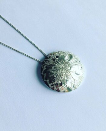 Cornflower pendant