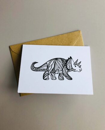 Dinosaur card