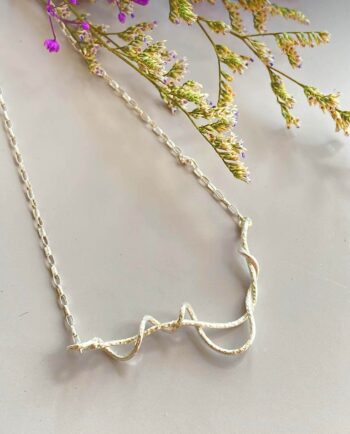 Twisted vine necklace